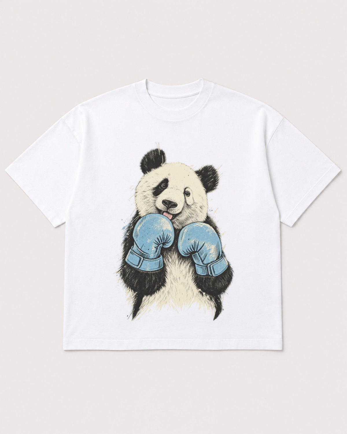 Mockup Boxy Heavyweight Tee White product