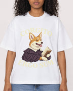 Mockup Boxy Heavyweight Tee White female close-up 05