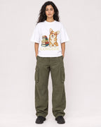Mockup Boxy Heavyweight Tee White female full-body 07