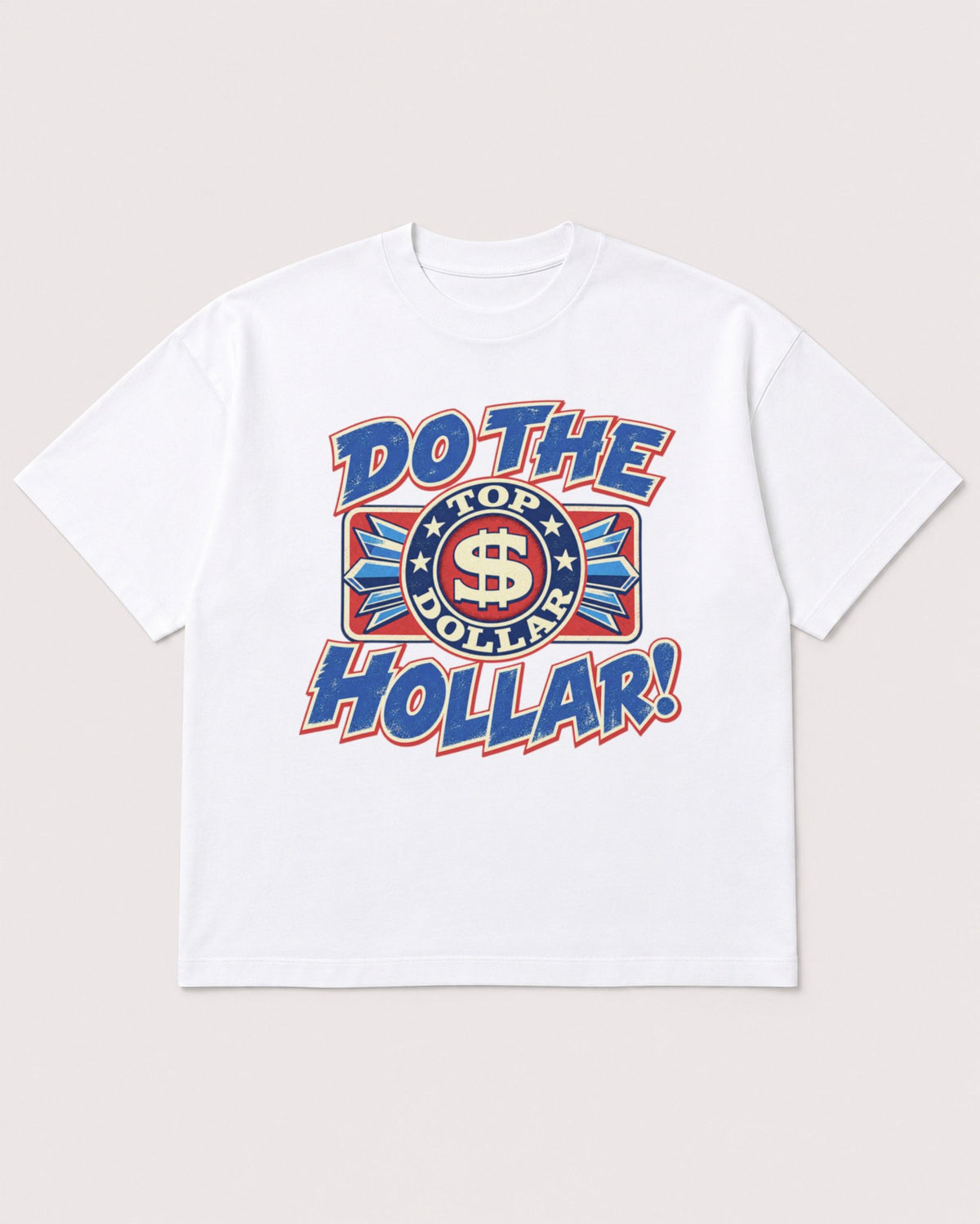 Mockup Boxy Heavyweight Tee White product