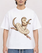 Mockup Boxy Heavyweight Tee White male close-up 03