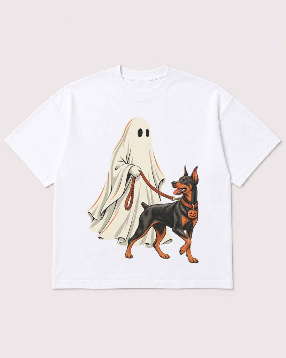 Mockup Boxy Heavyweight Tee White product