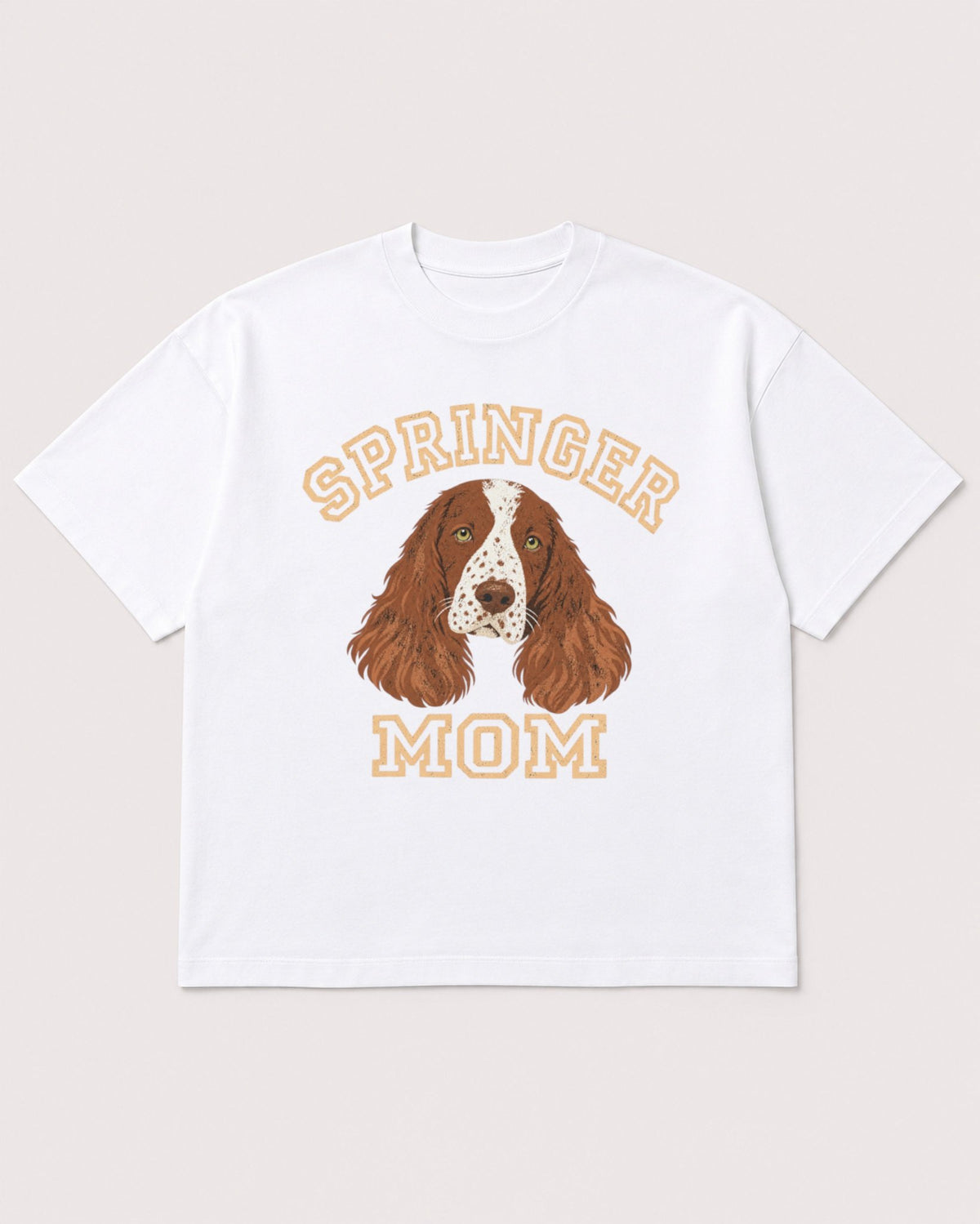 Mockup Boxy Heavyweight Tee White product