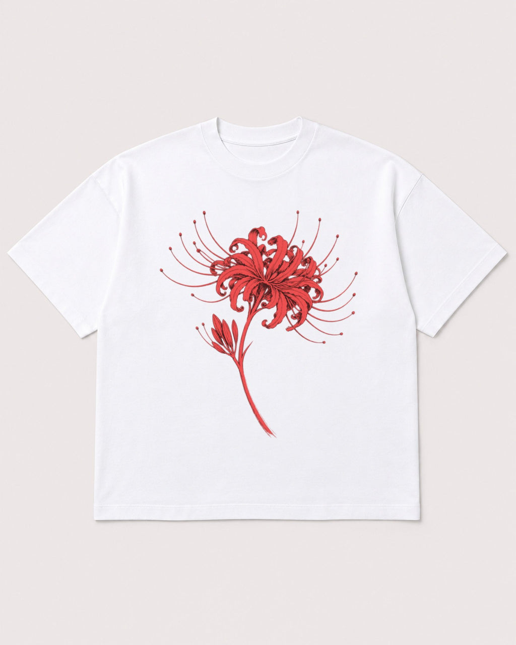 Mockup Boxy Heavyweight Tee White product