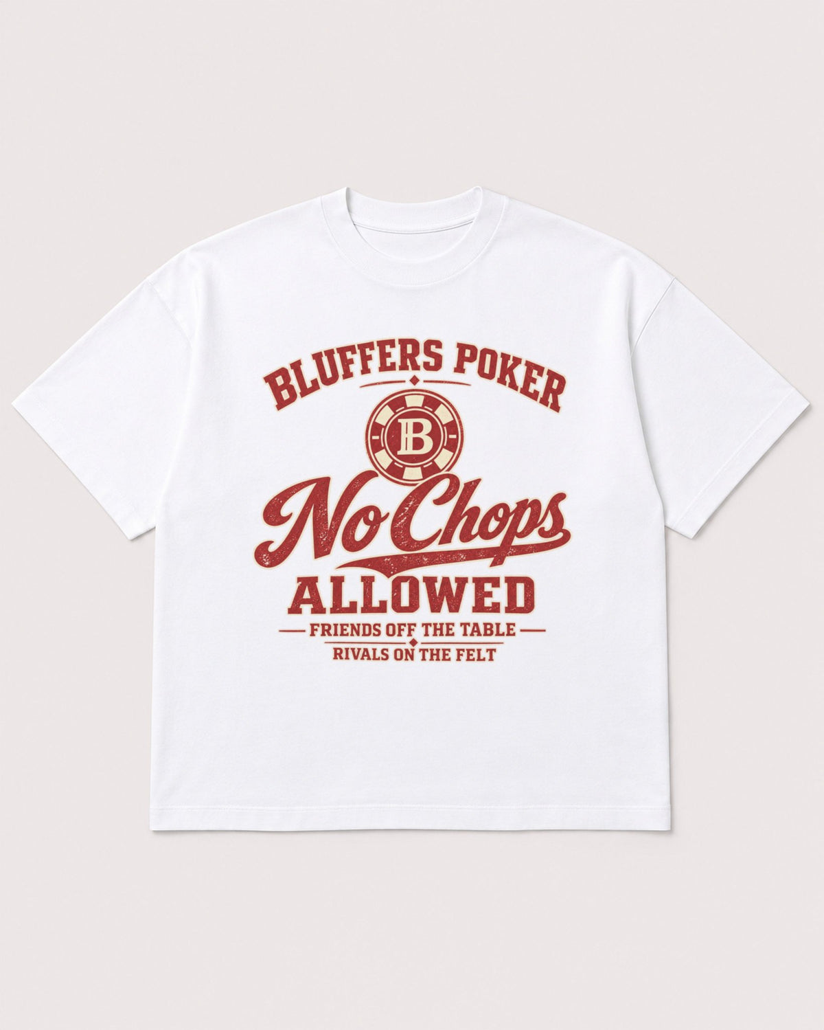 Mockup Boxy Heavyweight Tee White product