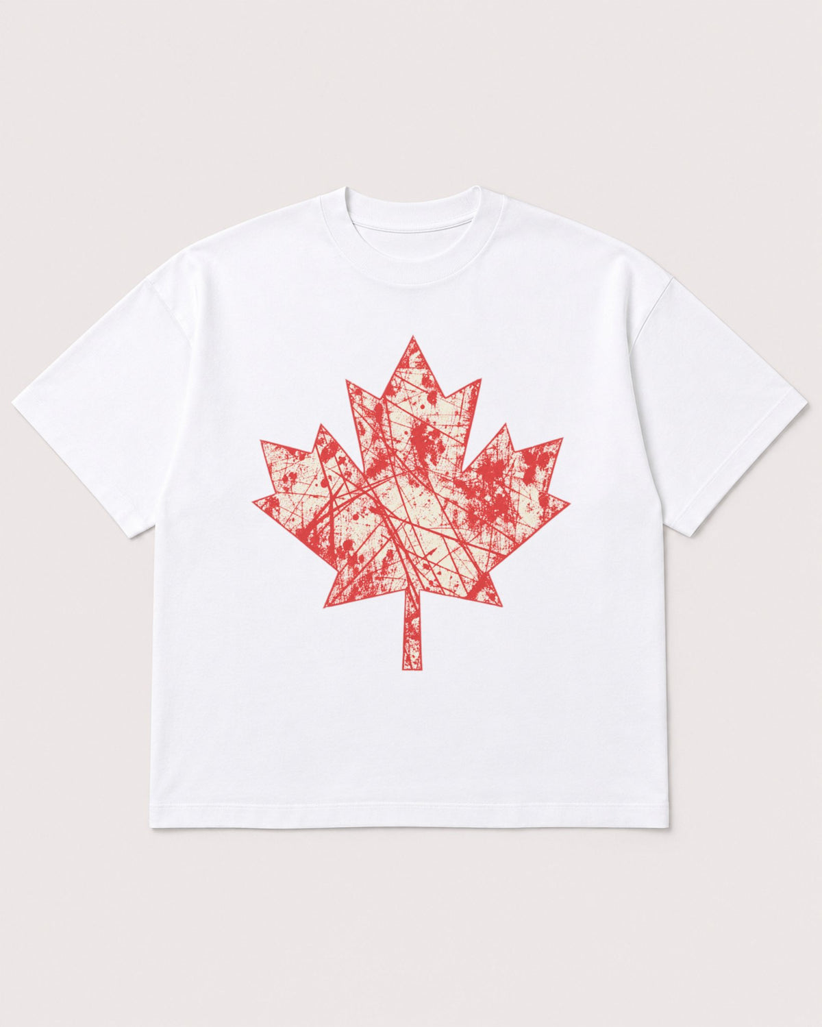 Mockup Boxy Heavyweight Tee White product