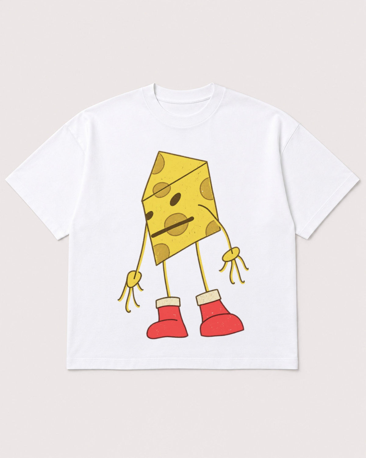 Mockup Boxy Heavyweight Tee White product