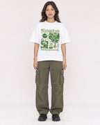 Mockup Boxy Heavyweight Tee White female full-body 02
