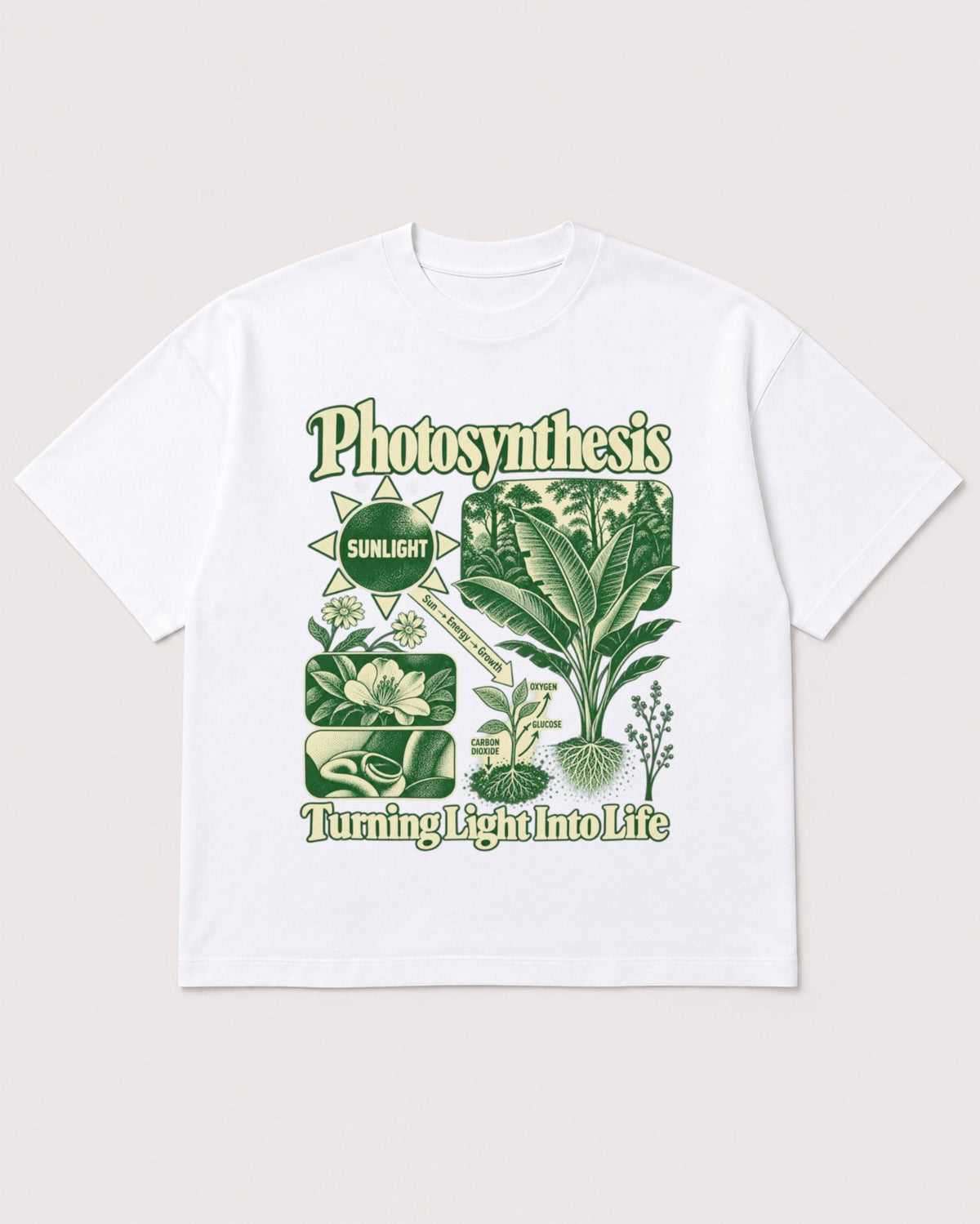 Mockup Boxy Heavyweight Tee White product