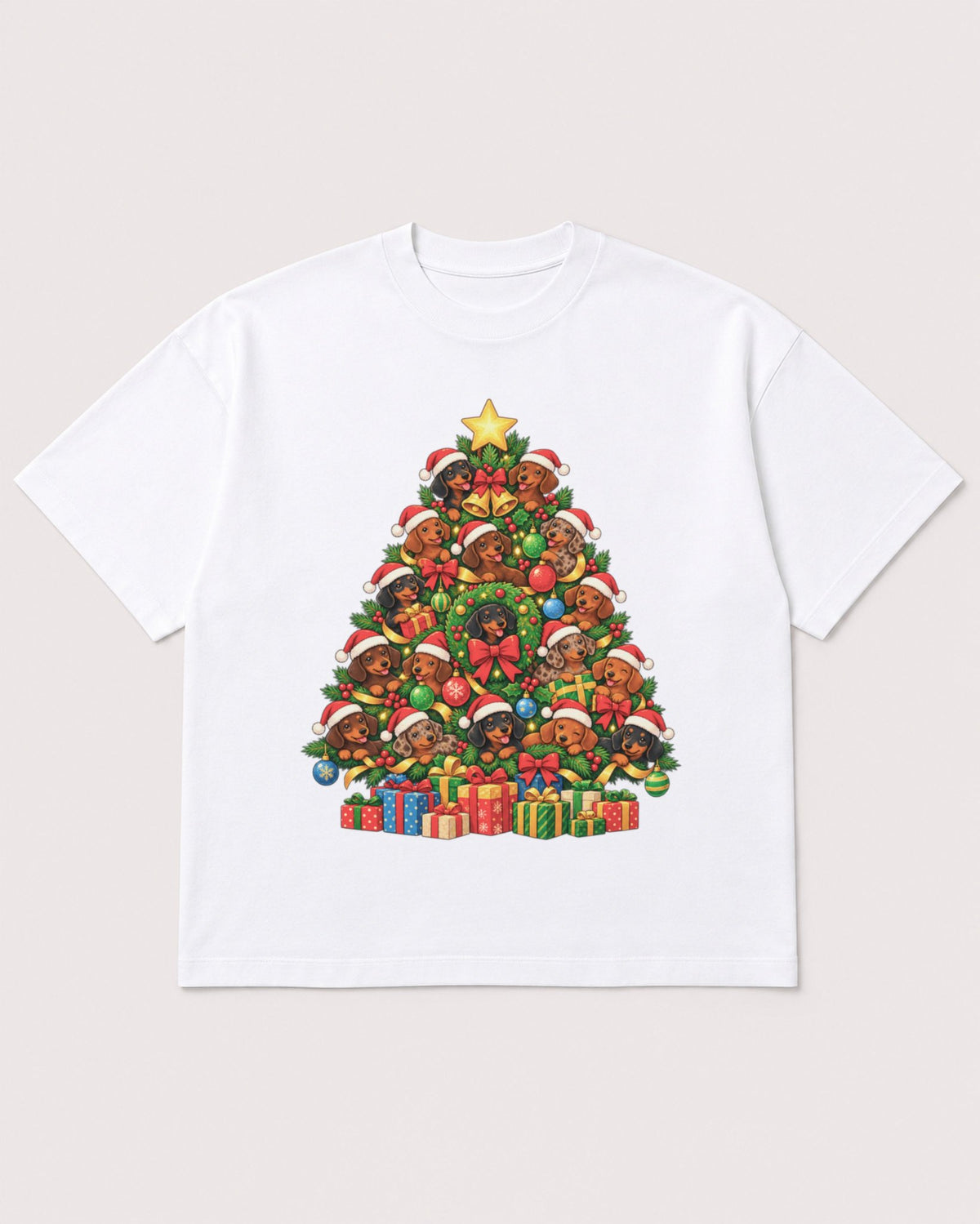 Mockup Boxy Heavyweight Tee White product