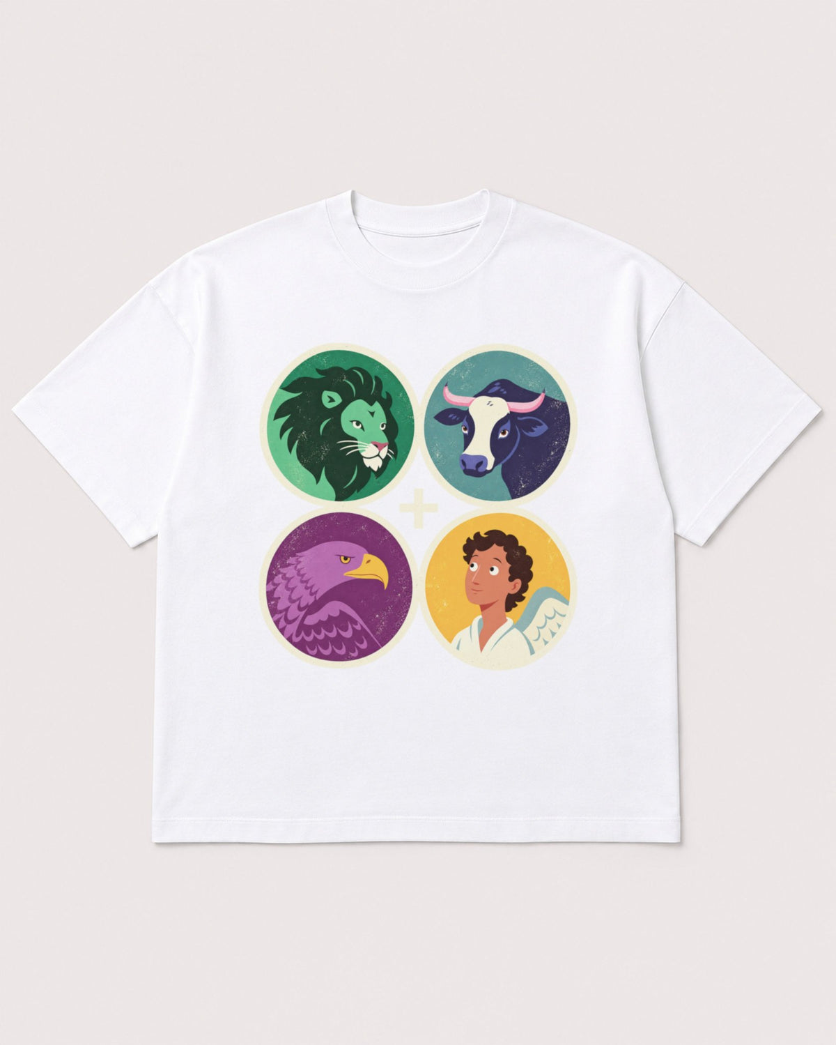 Mockup Boxy Heavyweight Tee White product