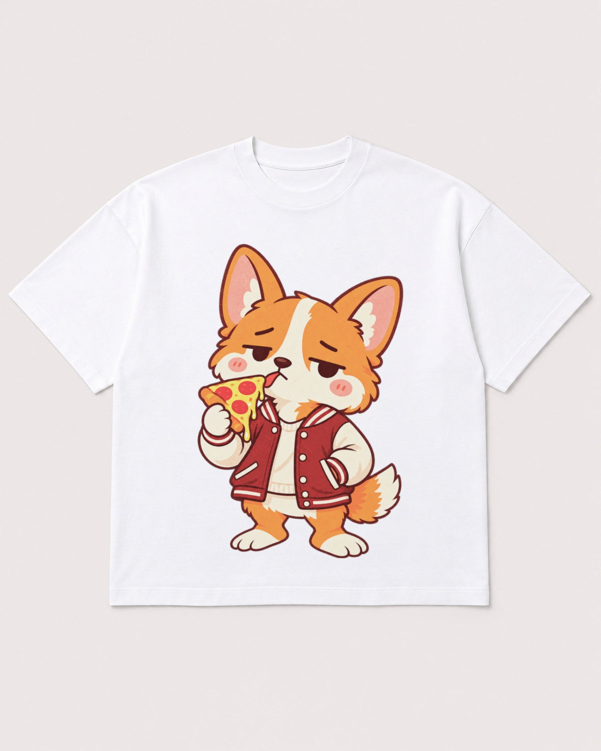 Mockup Boxy Heavyweight Tee White product