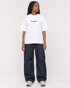 Mockup Boxy Heavyweight Tee White female full-body 04