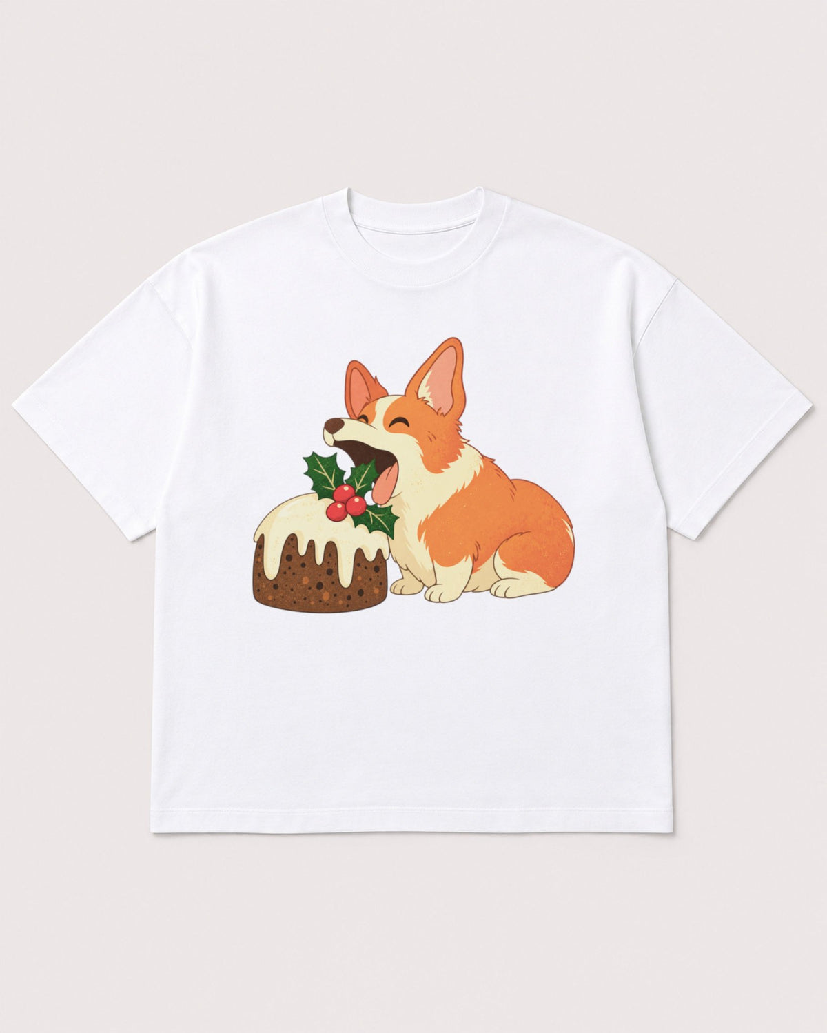 Mockup Boxy Heavyweight Tee White product