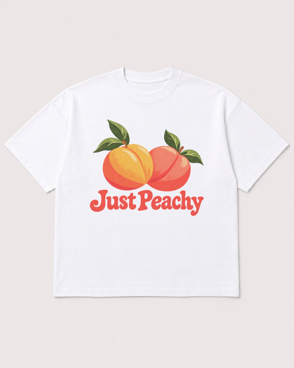 Mockup Boxy Heavyweight Tee White product