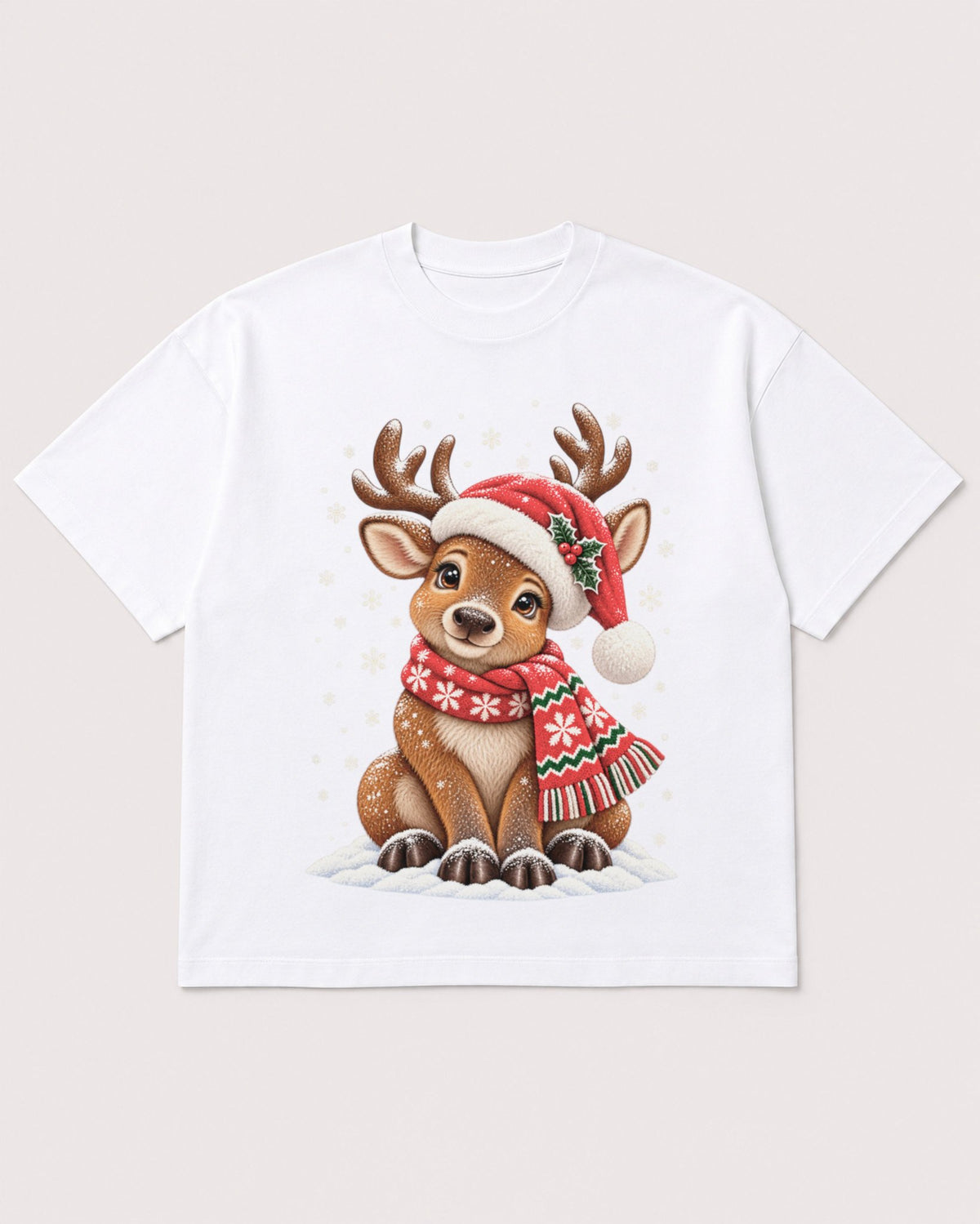 Mockup Boxy Heavyweight Tee White product
