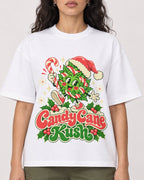 Mockup Boxy Heavyweight Tee White female close-up 07