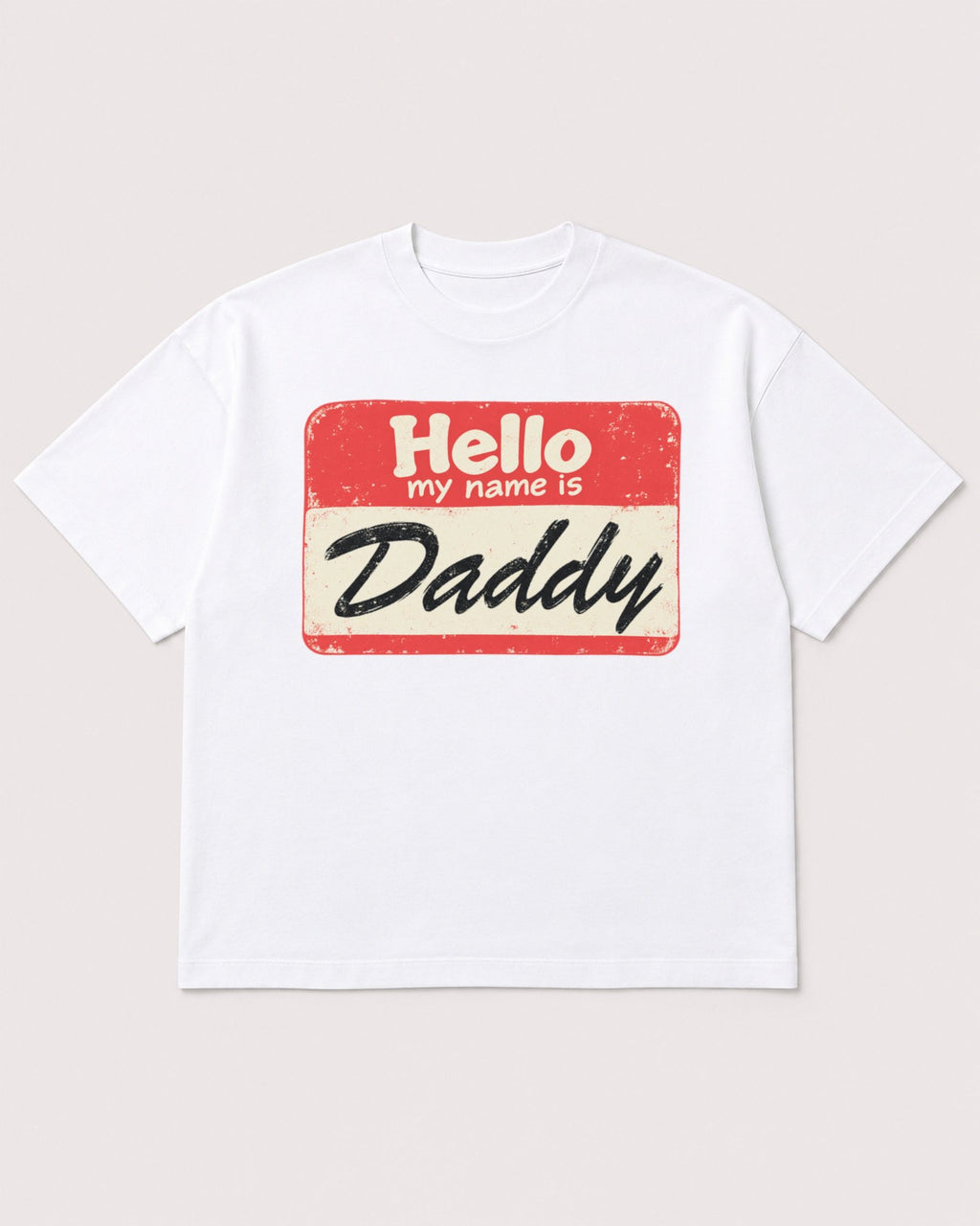 Mockup Boxy Heavyweight Tee White product