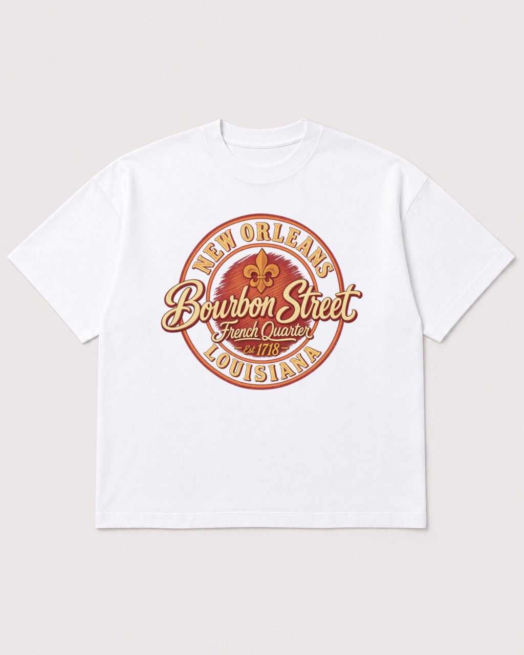 Mockup Boxy Heavyweight Tee White product