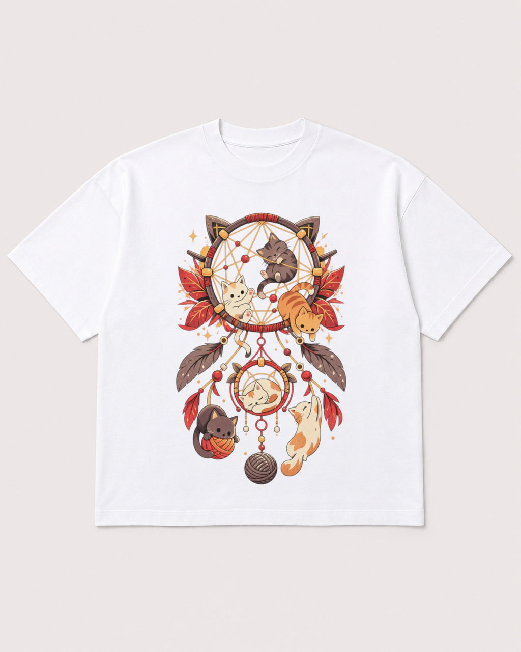 Mockup Boxy Heavyweight Tee White product