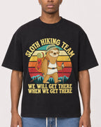 Mockup Boxy Heavyweight Tee Black male close-up 35