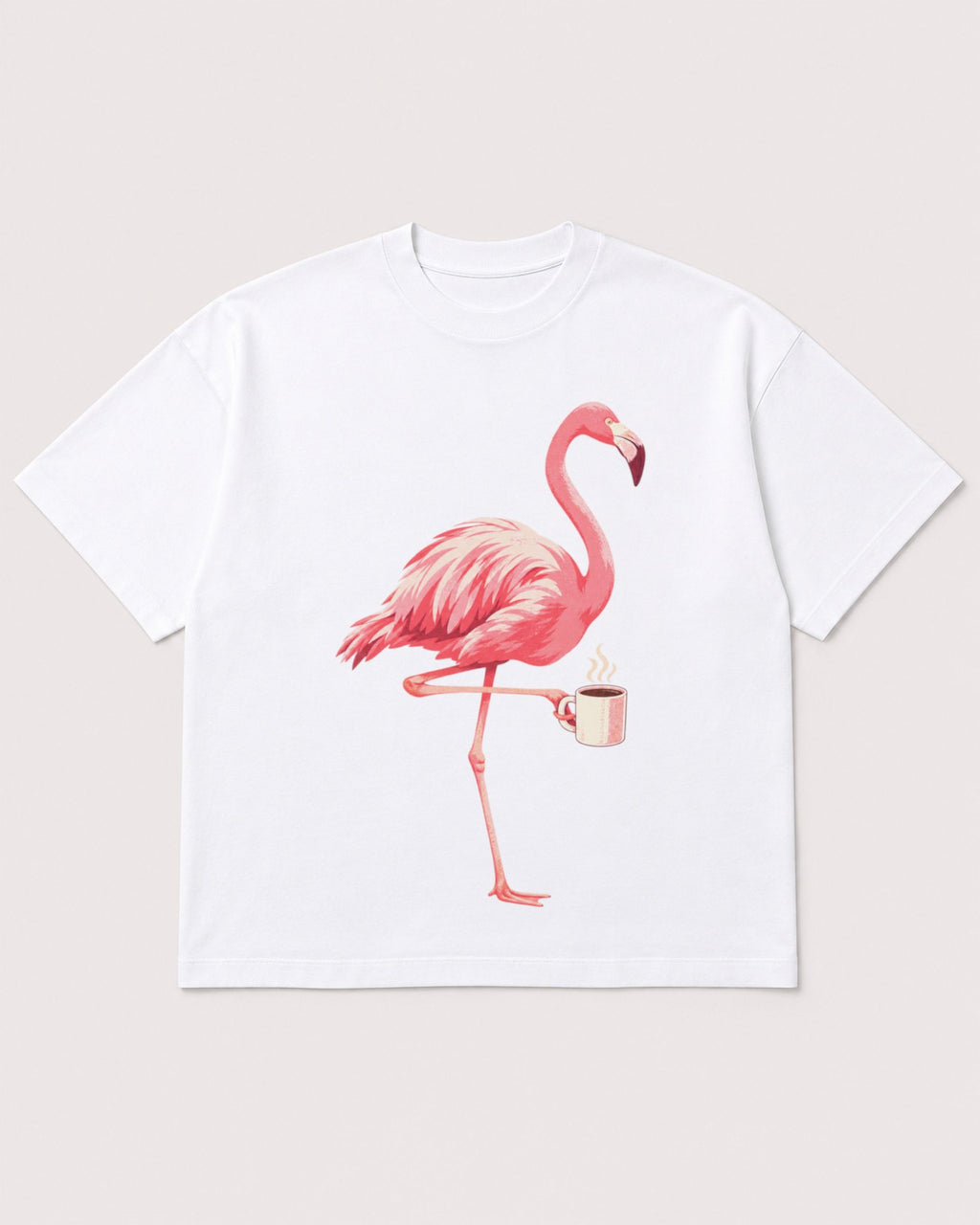 Mockup Boxy Heavyweight Tee White product