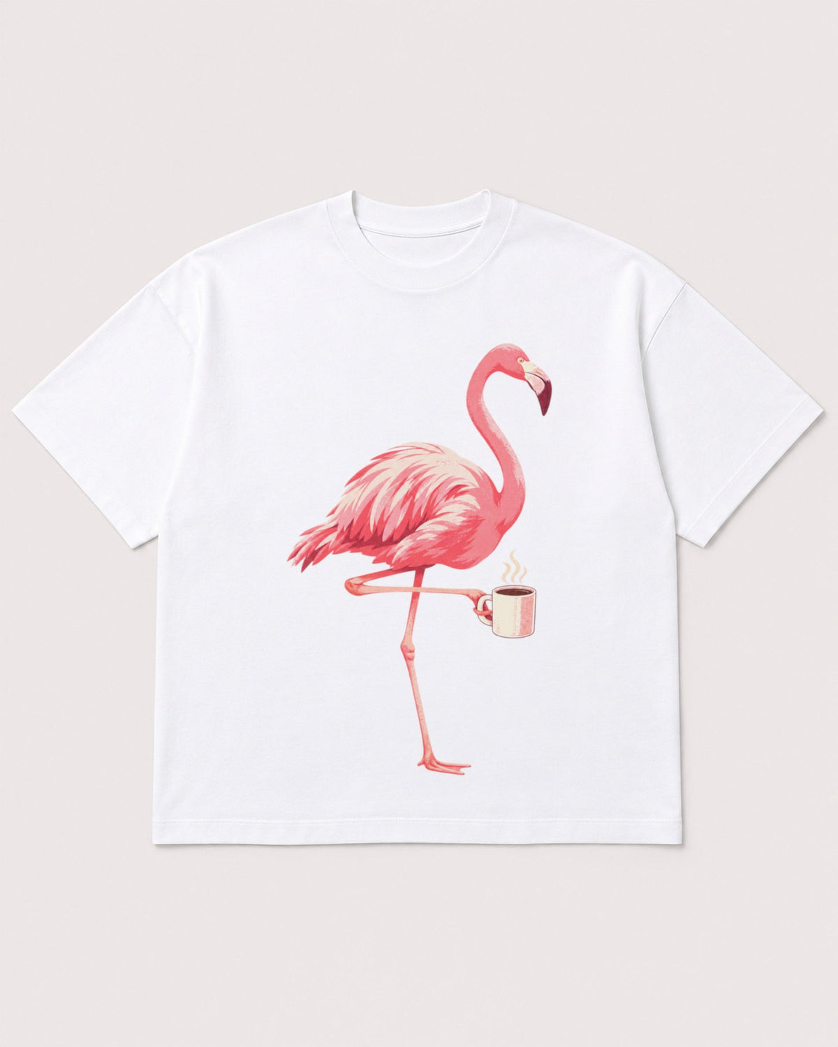 Mockup Boxy Heavyweight Tee White product