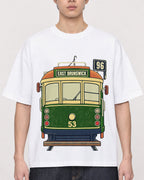 Mockup Boxy Heavyweight Tee White male close-up 01