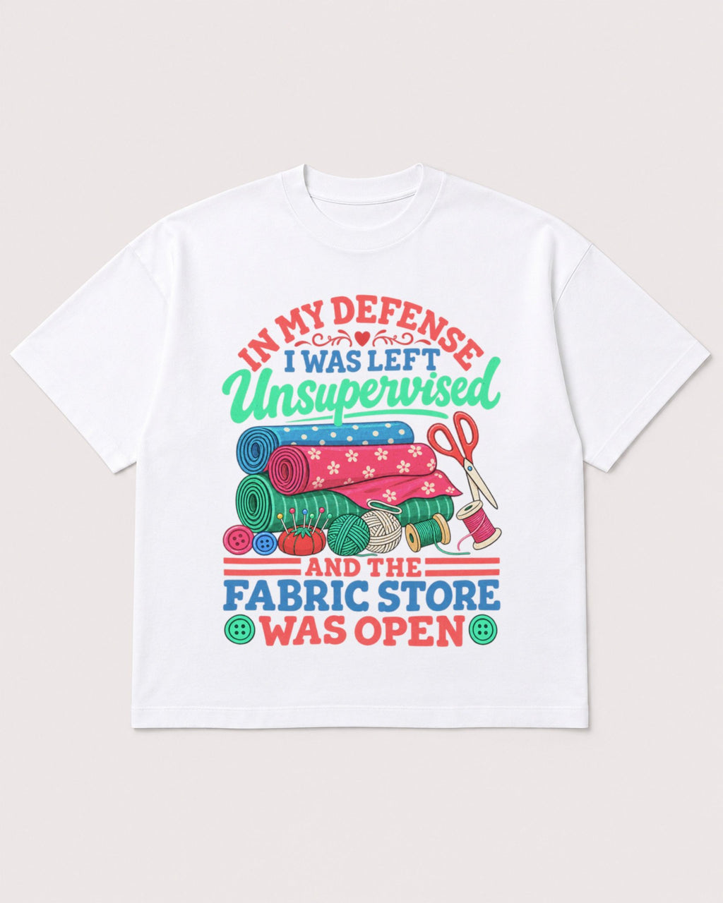 Mockup Boxy Heavyweight Tee White product