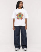 Mockup Boxy Heavyweight Tee White female full-body 04