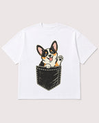 Mockup Boxy Heavyweight Tee White product
