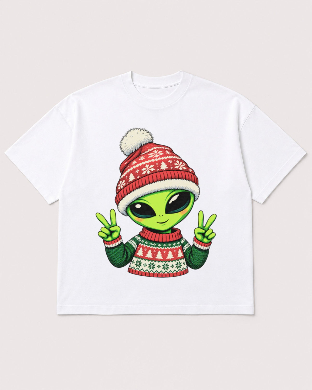Mockup Boxy Heavyweight Tee White product