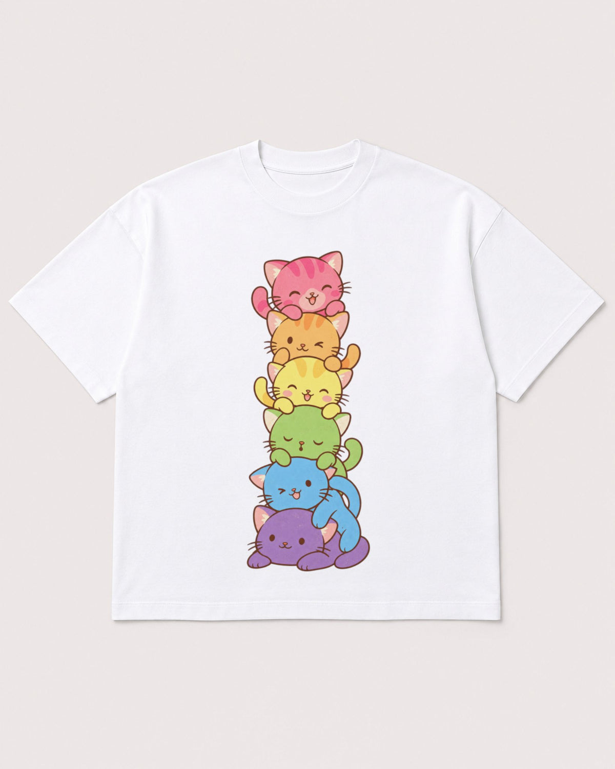 Mockup Boxy Heavyweight Tee White product