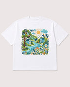 Mockup Boxy Heavyweight Tee White product