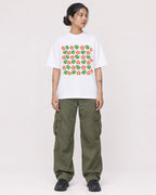 Mockup Boxy Heavyweight Tee White female full-body 12
