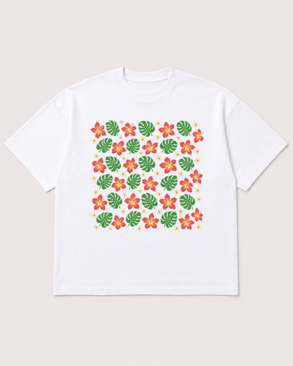 Mockup Boxy Heavyweight Tee White product