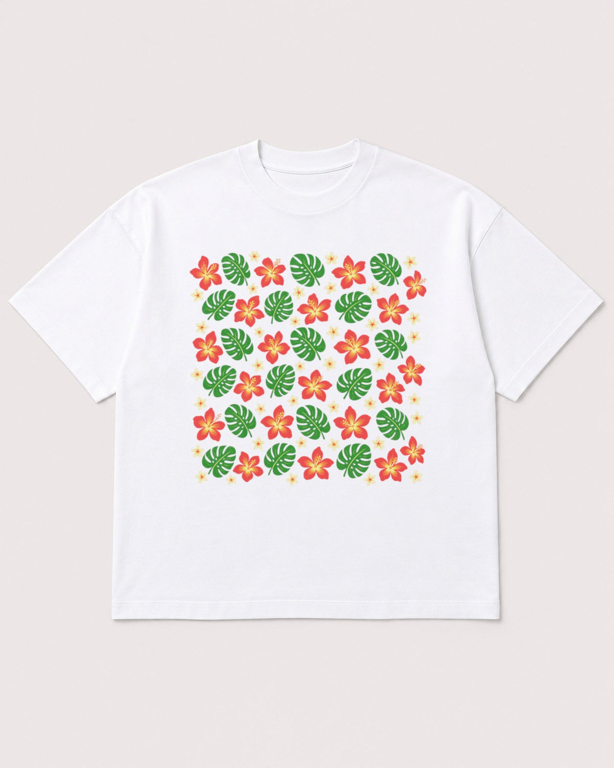 Mockup Boxy Heavyweight Tee White product
