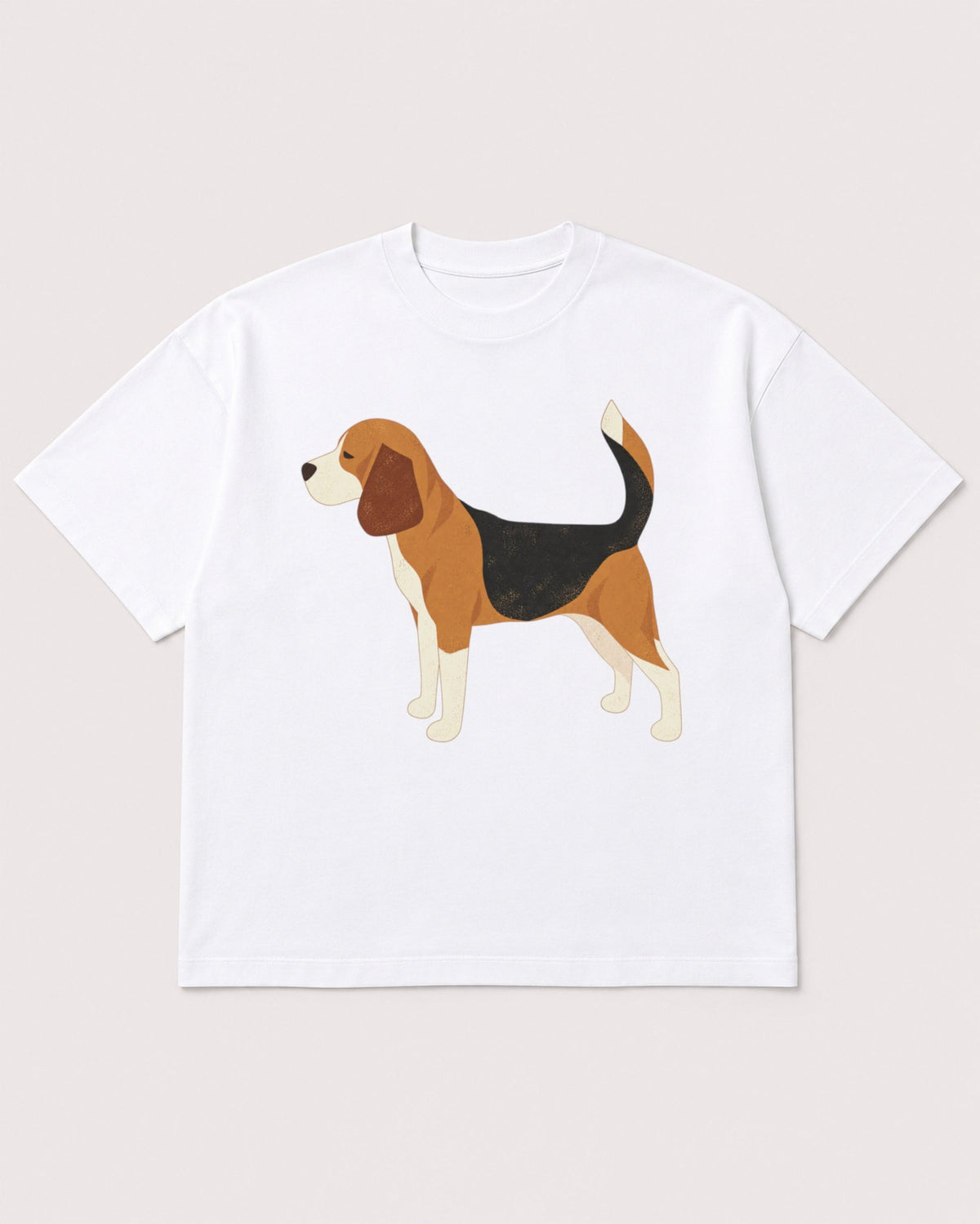 Mockup Boxy Heavyweight Tee White product