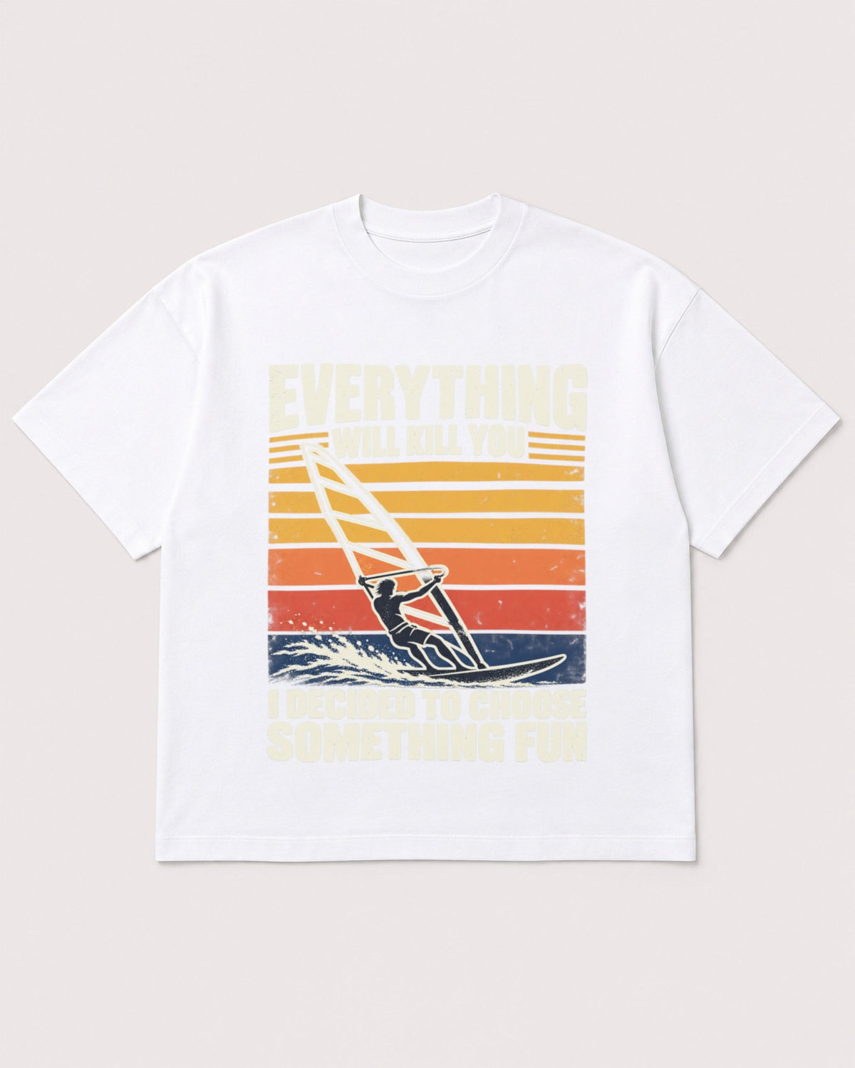 Mockup Boxy Heavyweight Tee White product