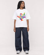 Mockup Boxy Heavyweight Tee White female full-body 04