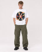 Mockup Boxy Heavyweight Tee White male full-body 19