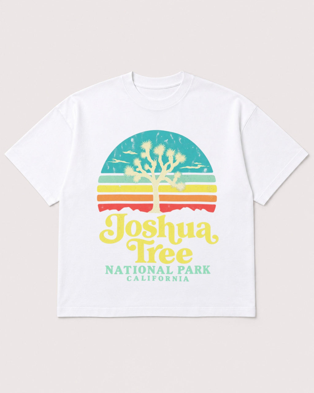 Mockup Boxy Heavyweight Tee White product