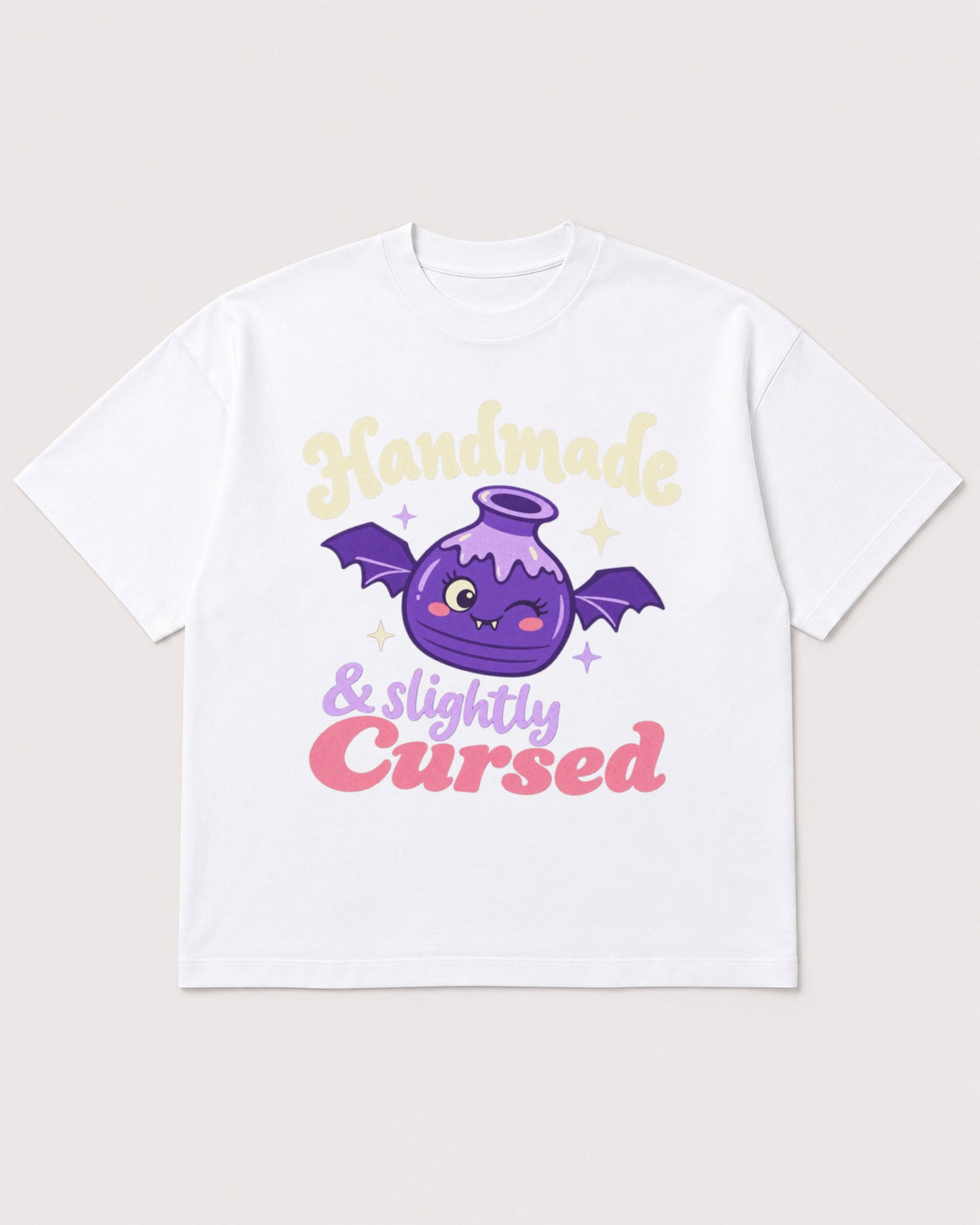 Mockup Boxy Heavyweight Tee White product