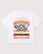 Mockup Boxy Heavyweight Tee White product