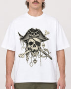 Mockup Boxy Heavyweight Tee White male close-up 29
