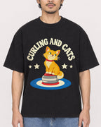 Mockup Boxy Heavyweight Tee Black male close-up 02