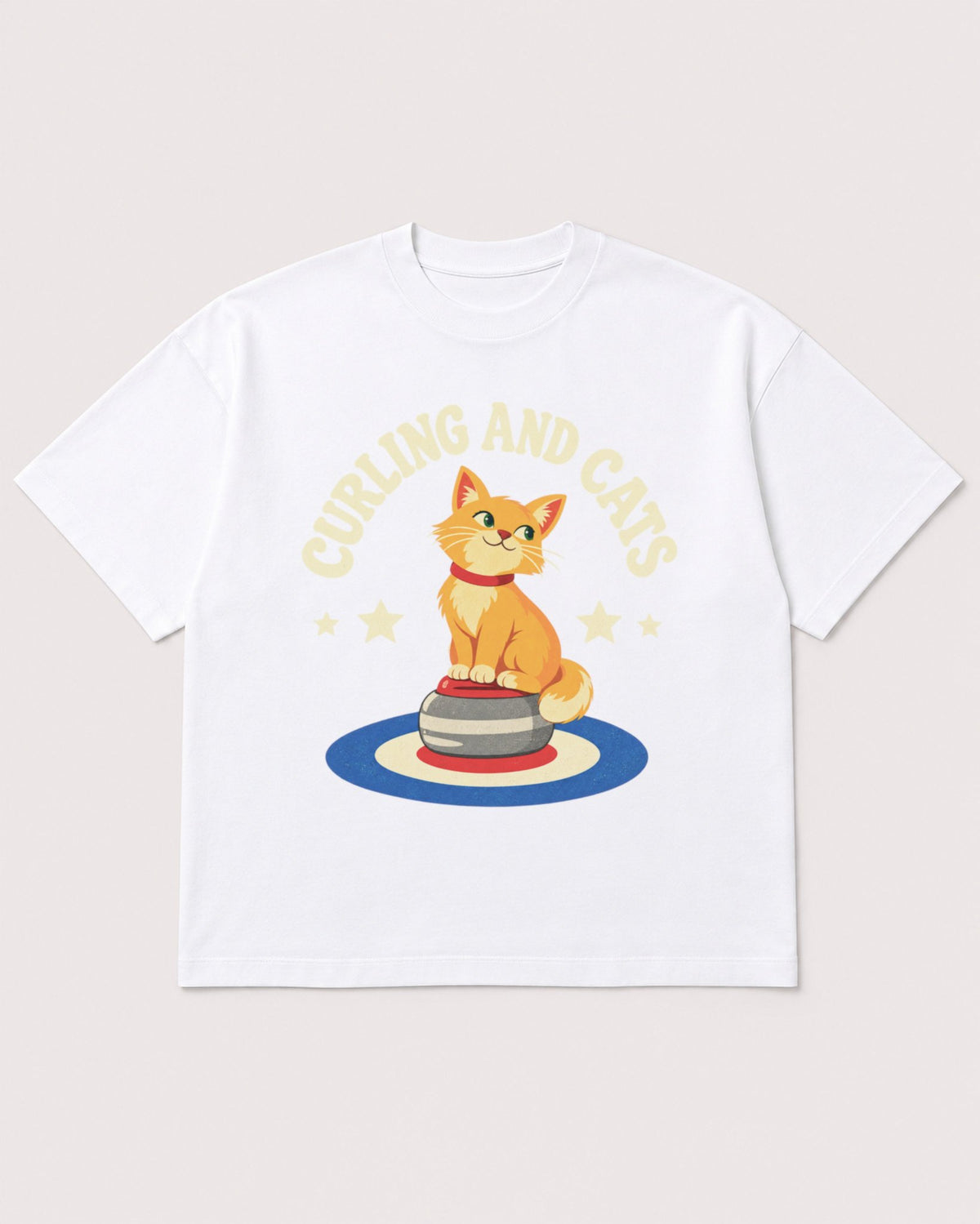 Mockup Boxy Heavyweight Tee White product