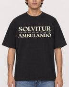 Mockup Boxy Heavyweight Tee Black male close-up 06