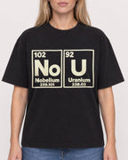 Mockup Boxy Heavyweight Tee Black female close-up 08