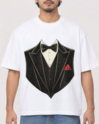 Mockup Boxy Heavyweight Tee White male close-up 02